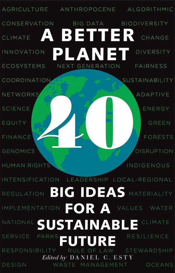 A Better Planet: Forty Big Ideas for a Sustainable Future cover