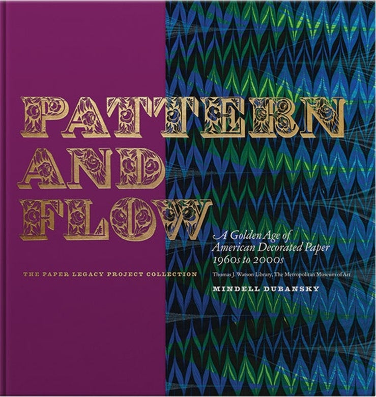 Pattern and Flow: A Golden Age of American Decorated Paper, 1960s to 2000s cover
