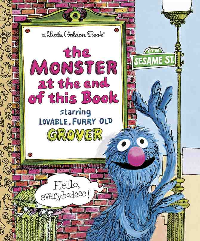 LGB The Monster At The End Of This Book (Sesame Book) book cover