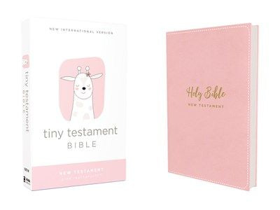 NIV, Tiny Testament Bible, New Testament, Comfort Print (Pink)