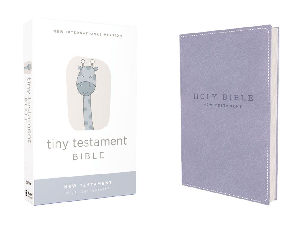 NIV Tiny Testament Bible, New Testament, Comfort Print [Blue]