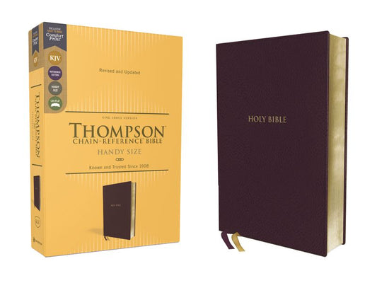 KJV, Thompson Chain-Reference Bible, Red Letter, Comfort Print (Burgundy)