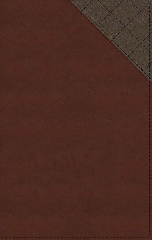 NIV Thinline Bible, Red Letter, Comfort Print [Brown]