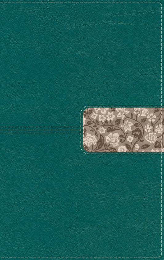 NIV Thinline Bible, Red Letter, Thumb Indexed, Comfort Print [Teal]