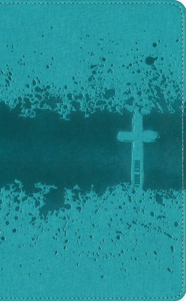NIV, Kids' Visual Study Bible, Leathersoft, Bronze, Full Color Interior, Peel/Stick Bible Tabs: Explore the Story of the Bible - People, Places, and History [Teal]