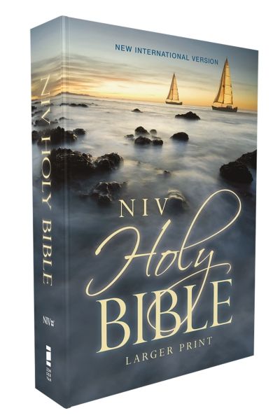 NIV, Holy Bible, Larger Print, Economy Edition, Paperback, Comfort Print [Blue]