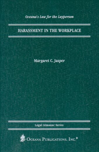 Harassment in the Workplace book cover