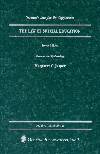 The Law of Special Education book cover