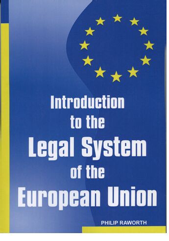 Introduction to the Legal System of the European Union book cover