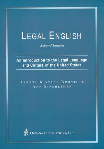 Legal English book cover
