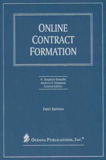 Online Contract Formation book cover
