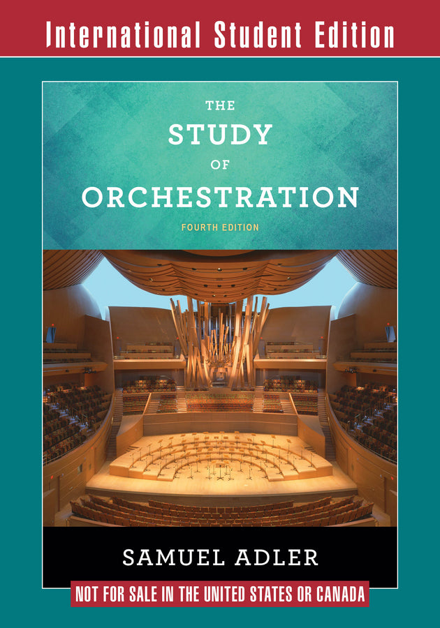 The Study of Orchestration cover