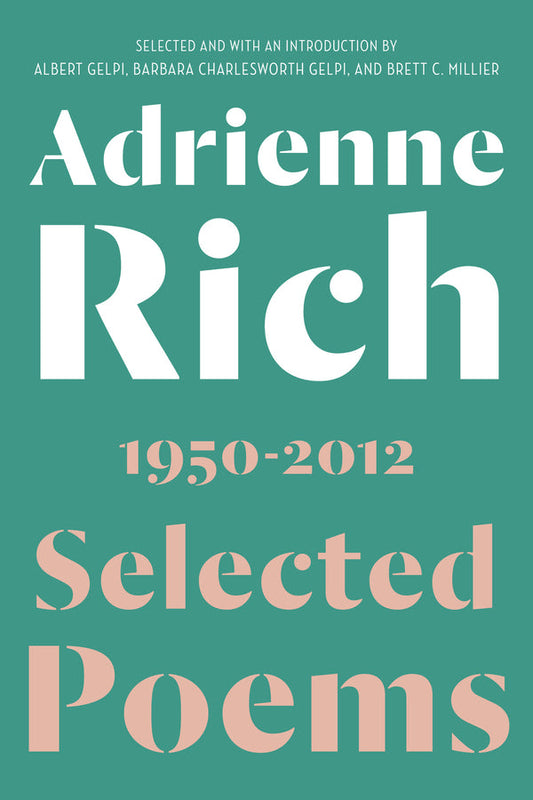 Selected Poems, 1950 - 2012
