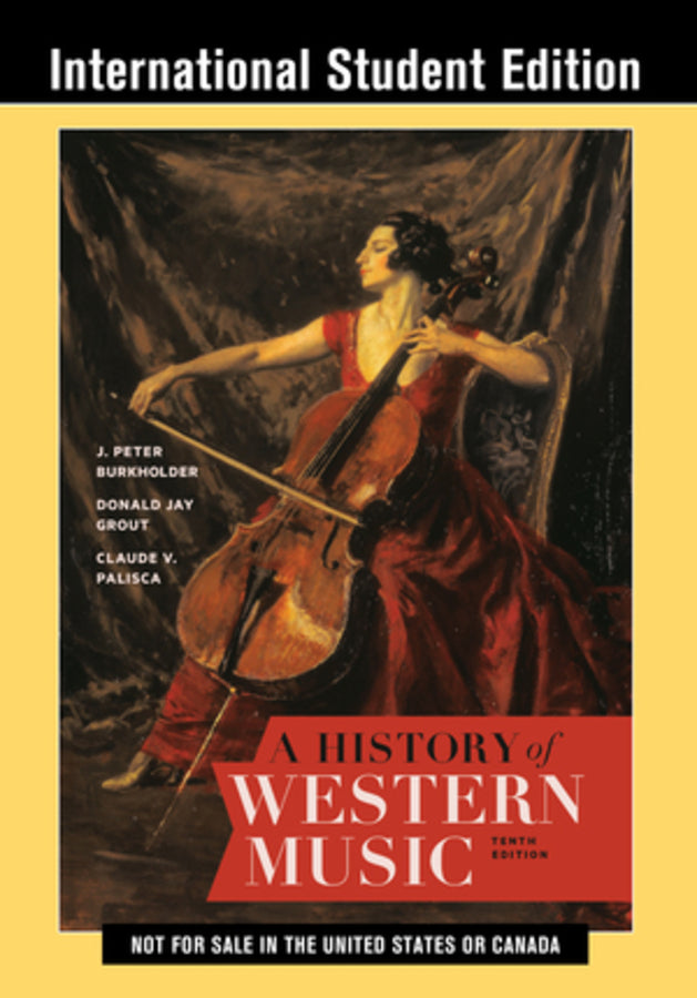 A History of Western Music, 10th International Student Edition with Total Access cover