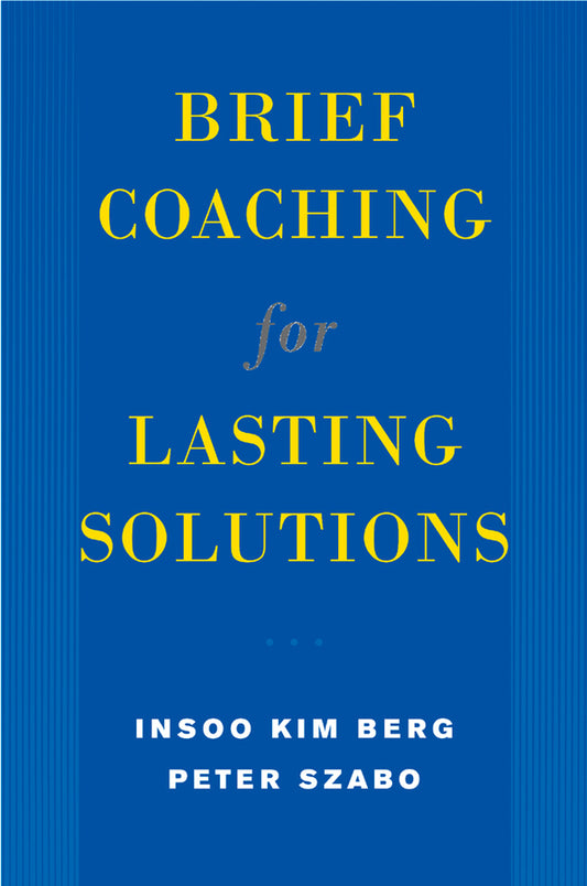 Brief Coaching for Lasting Solutions cover