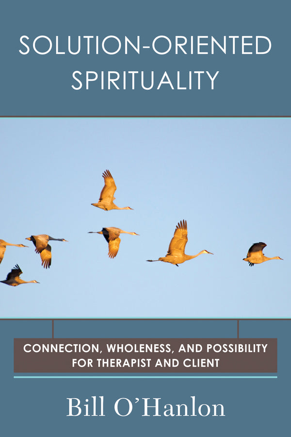 Solution-Oriented Spirituality Connection, Wholeness, And Possibility For Therapist And Client cover