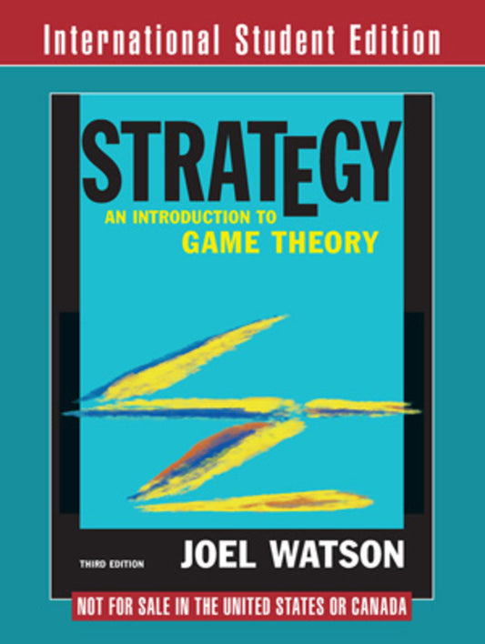 Strategy: An Introduction to Game Theory cover