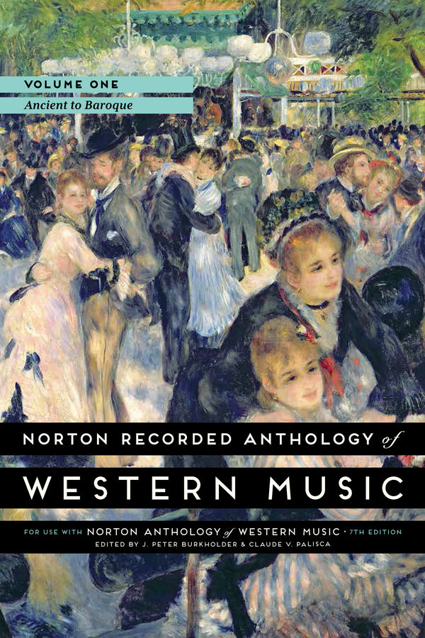 Norton Recorded Anthology Of Western Music 7E Volume 1 MP3 DVD cover