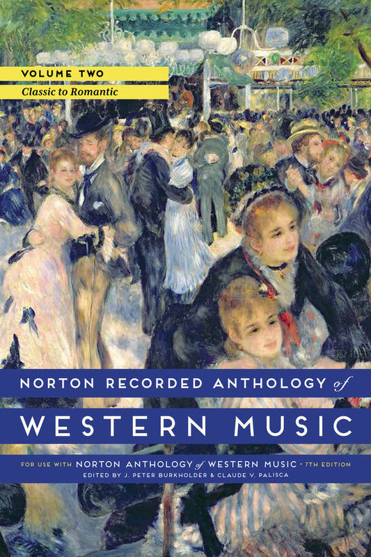 Norton Recorded Anthology Of Western Music 7E Volume 2 MP3 DVD