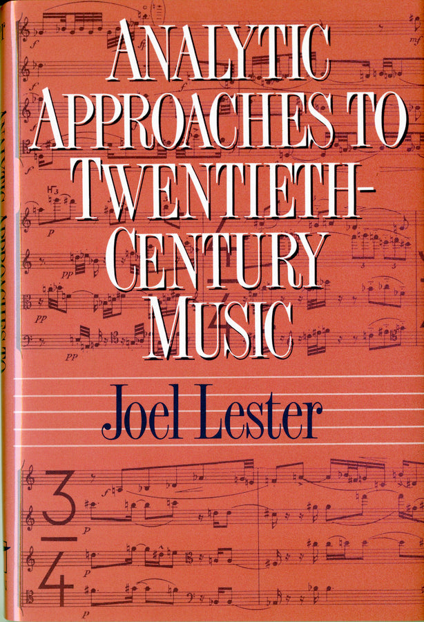 Analytical Approaches to 20th Century Music