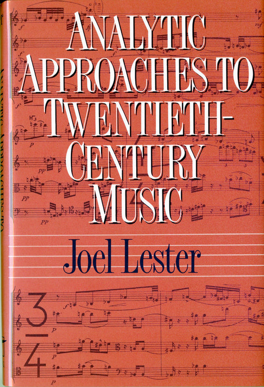 Analytical Approaches to 20th Century Music