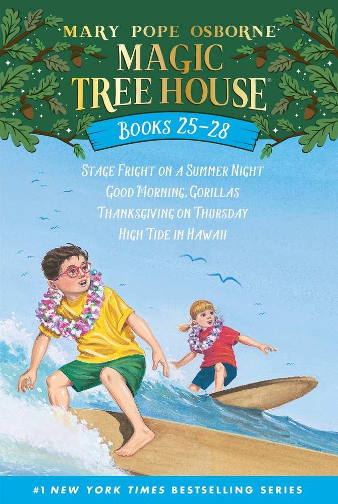 Magic Tree House Books 25-28 Boxed Set book cover