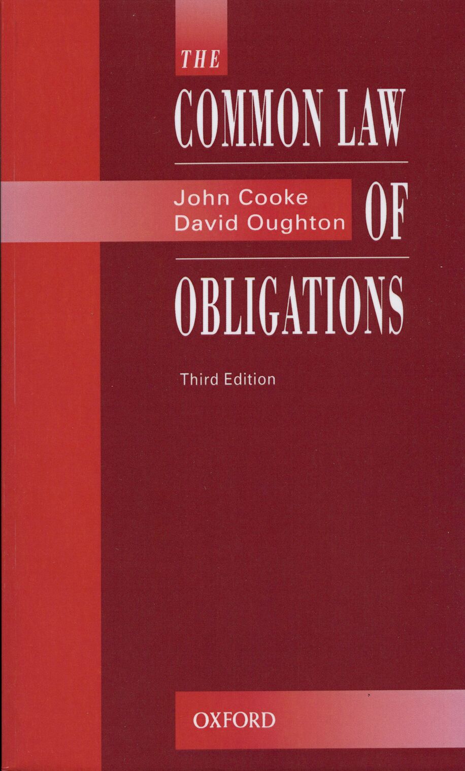 Common Law Obligations book cover
