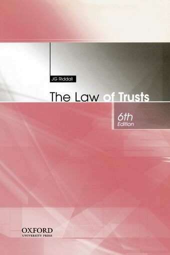 Law of Trusts book cover