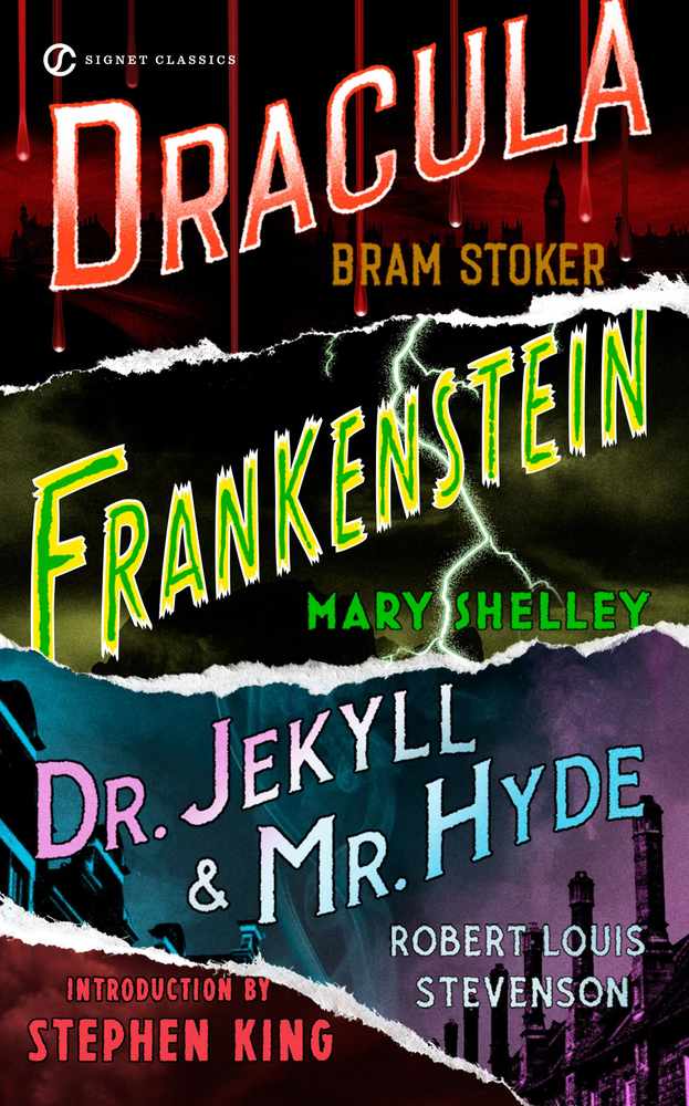 Frankenstein, Dracula, Dr. Jekyll and Mr. Hyde book cover