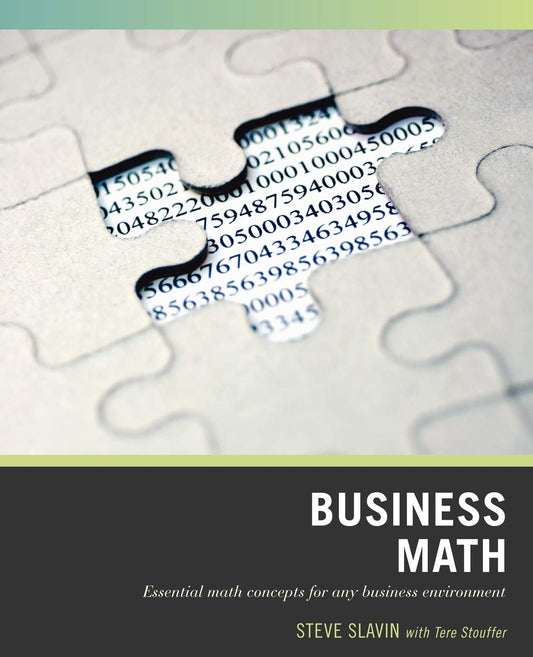 Wiley Pathways Business Math cover