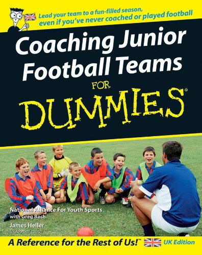 Coaching Junior Football Teams For Dummies cover