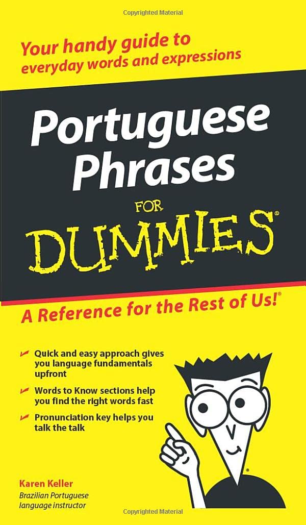 Portuguese Phrases For Dummies cover