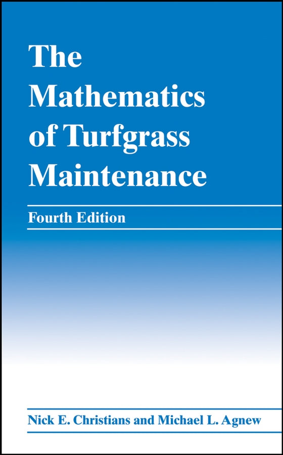 The Mathematics of Turfgrass Maintenance cover