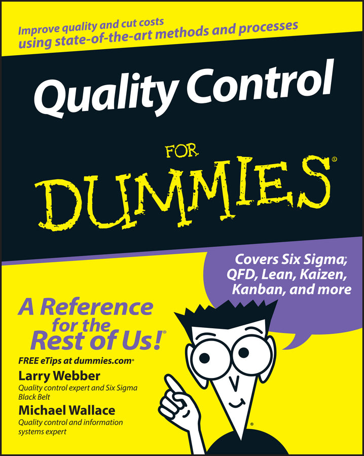 Quality Control for Dummies cover