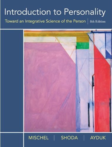 Introduction to Personality: Toward an Integrative Science of the Person cover