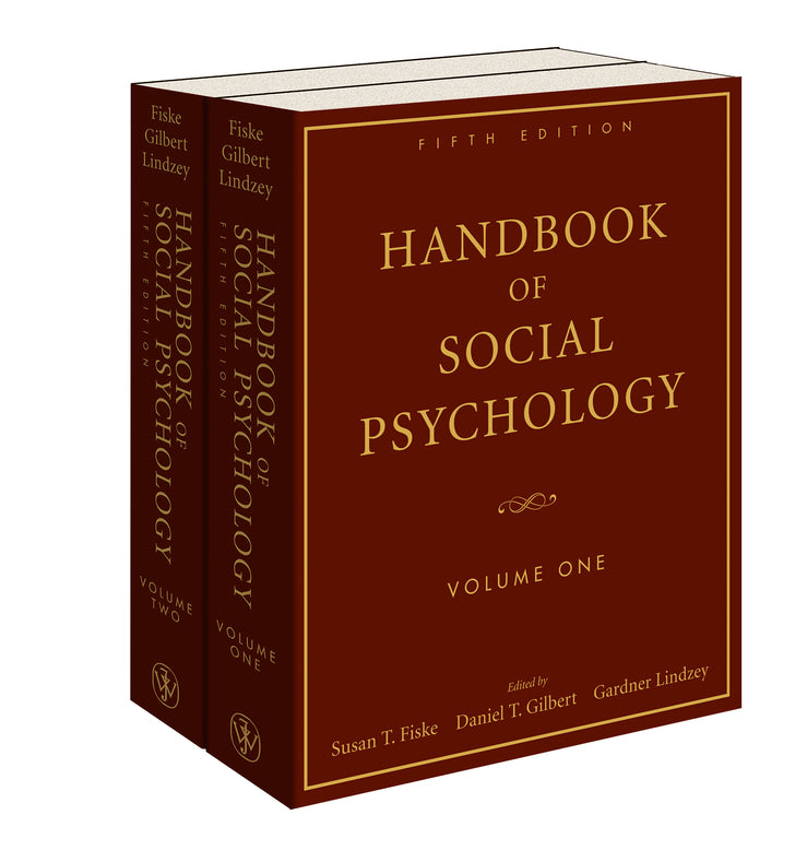 Handbook of Social Psychology, 2 Volume Set cover