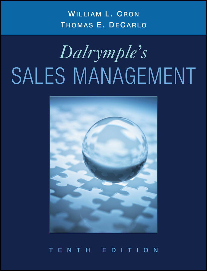 Dalrymple's Sales Management: Concepts and Cases cover
