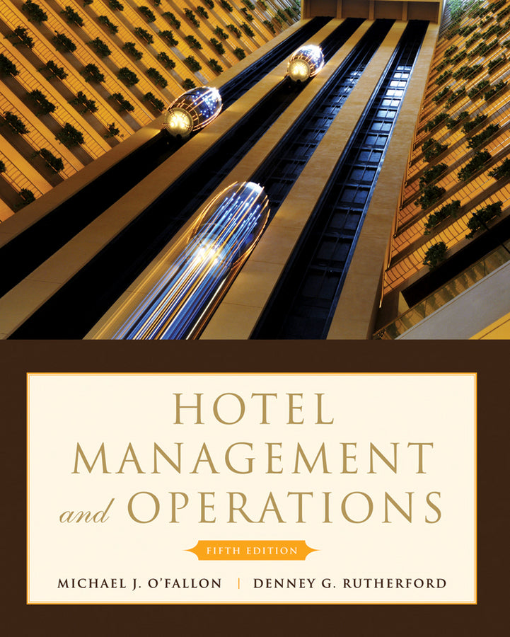 Hotel Management and Operations cover