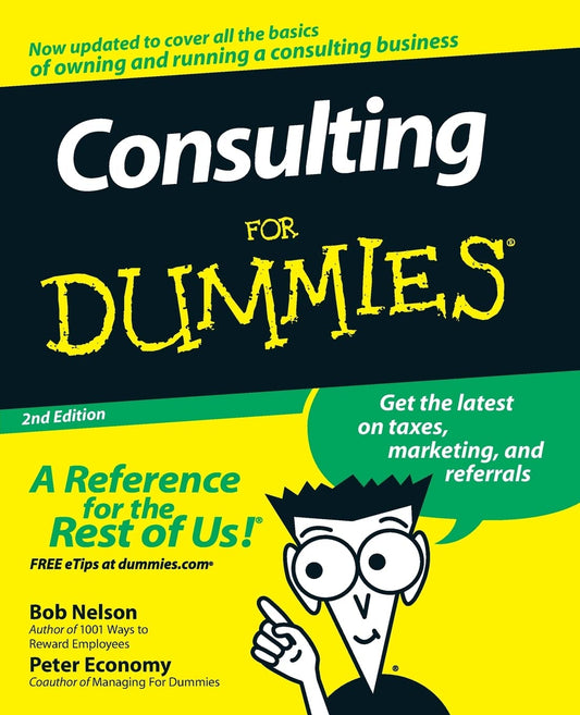 Consulting For Dummies cover