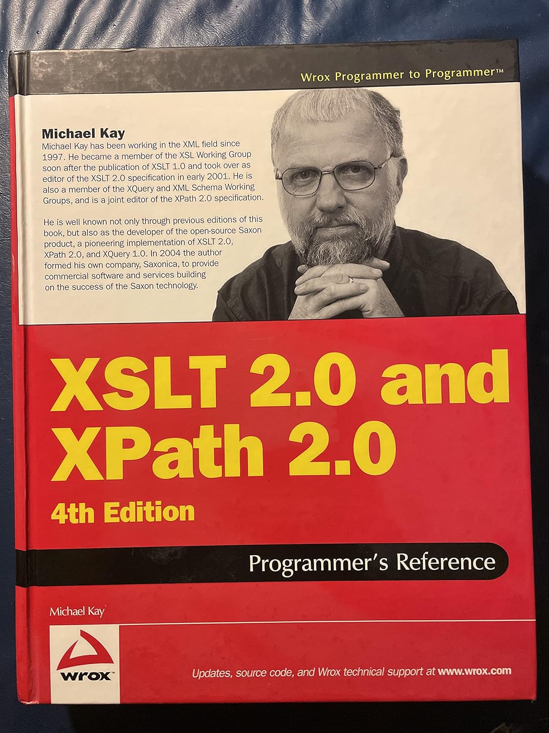 XSLT 2.0 and XPath 2.0 Programmer's Reference cover