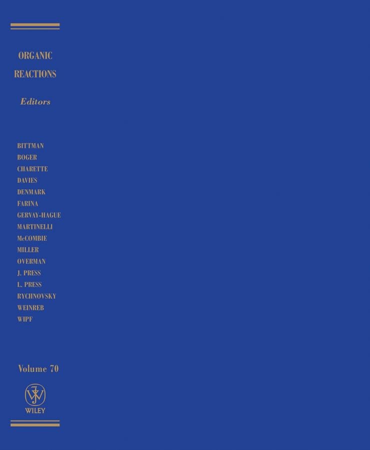 Organic Reactions cover