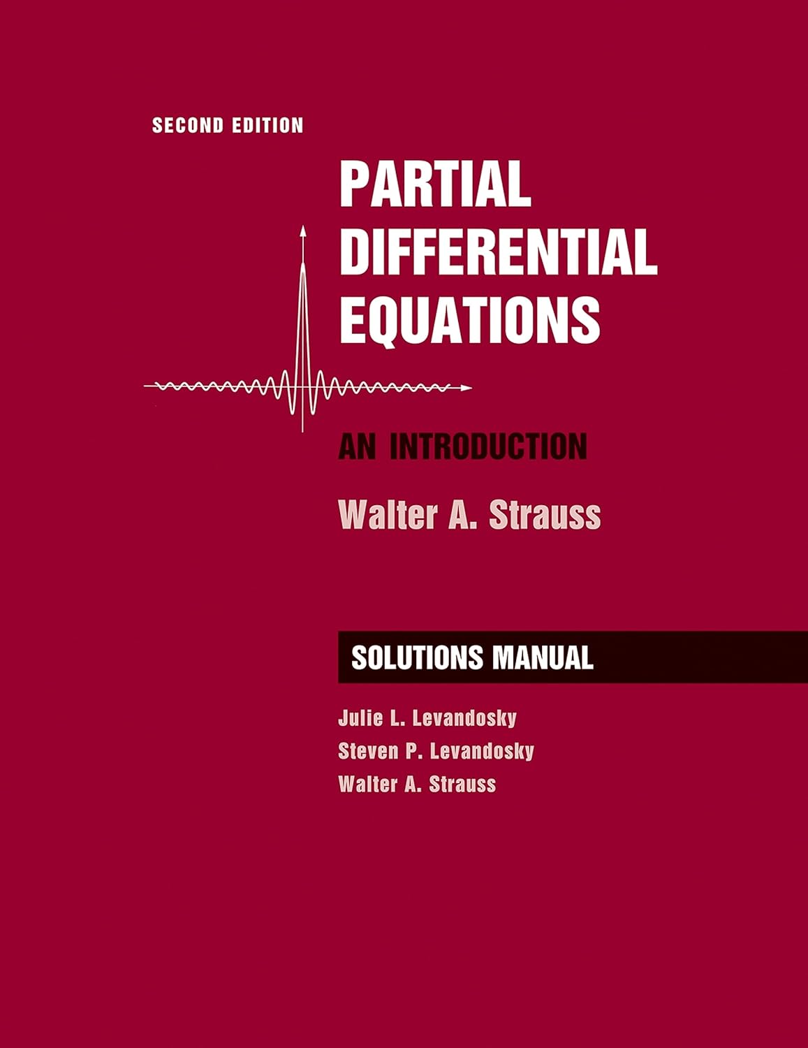 Partial Differential Equations: An Introduction, 2e Student Solutions Manual cover