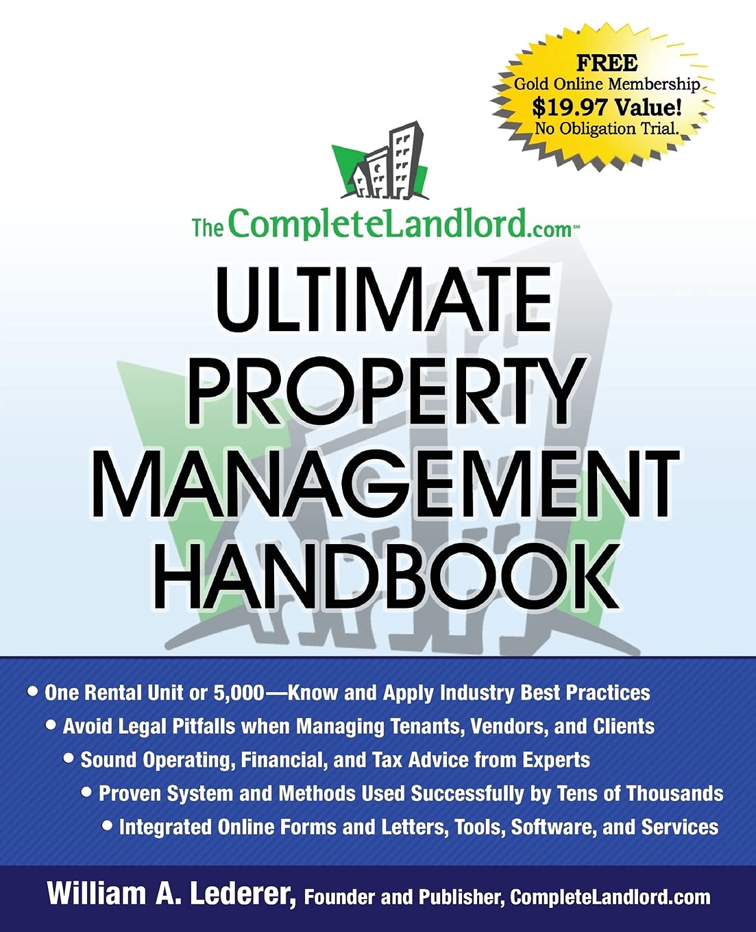 The CompleteLandlord.com Ultimate Property Management Handbook cover