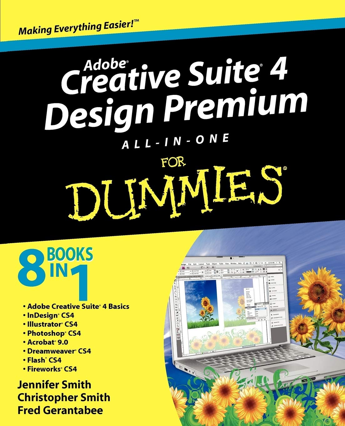 Adobe Creative Suite 4 Design Premium All-in-One For Dummies cover