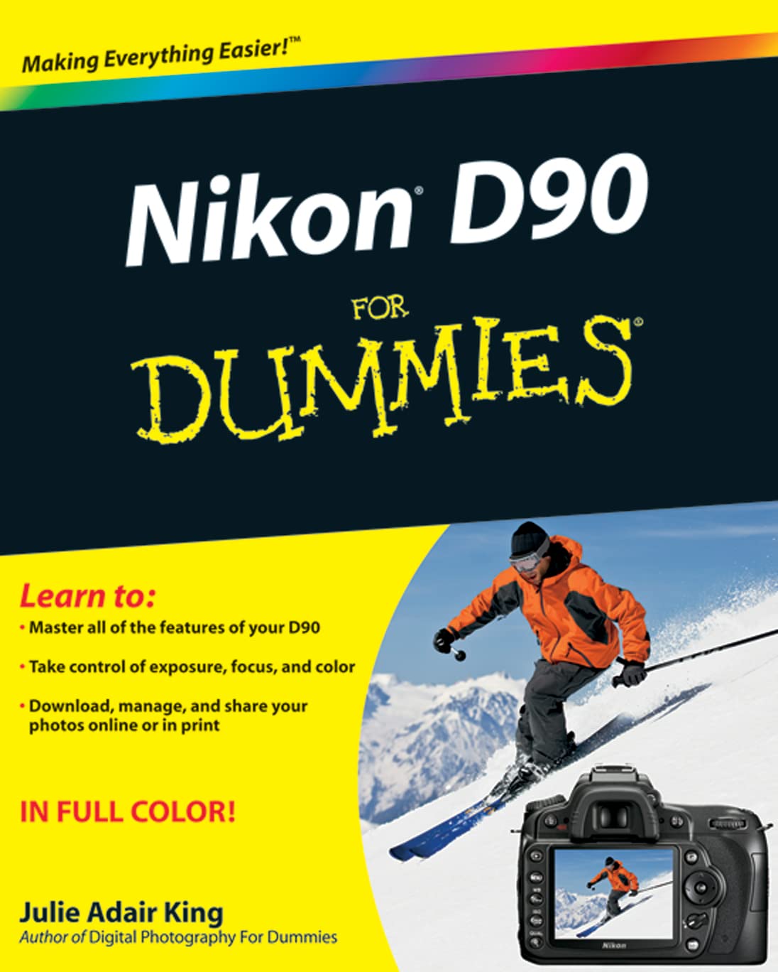 Nikon D90 For Dummies cover