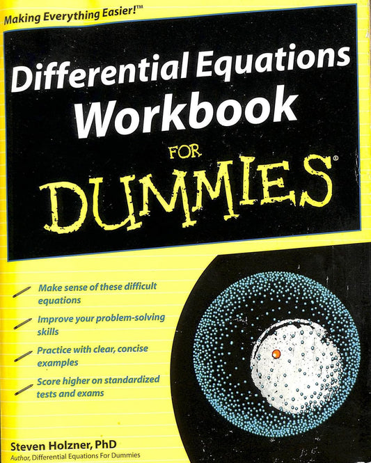 Differential Equations Workbook For Dummies