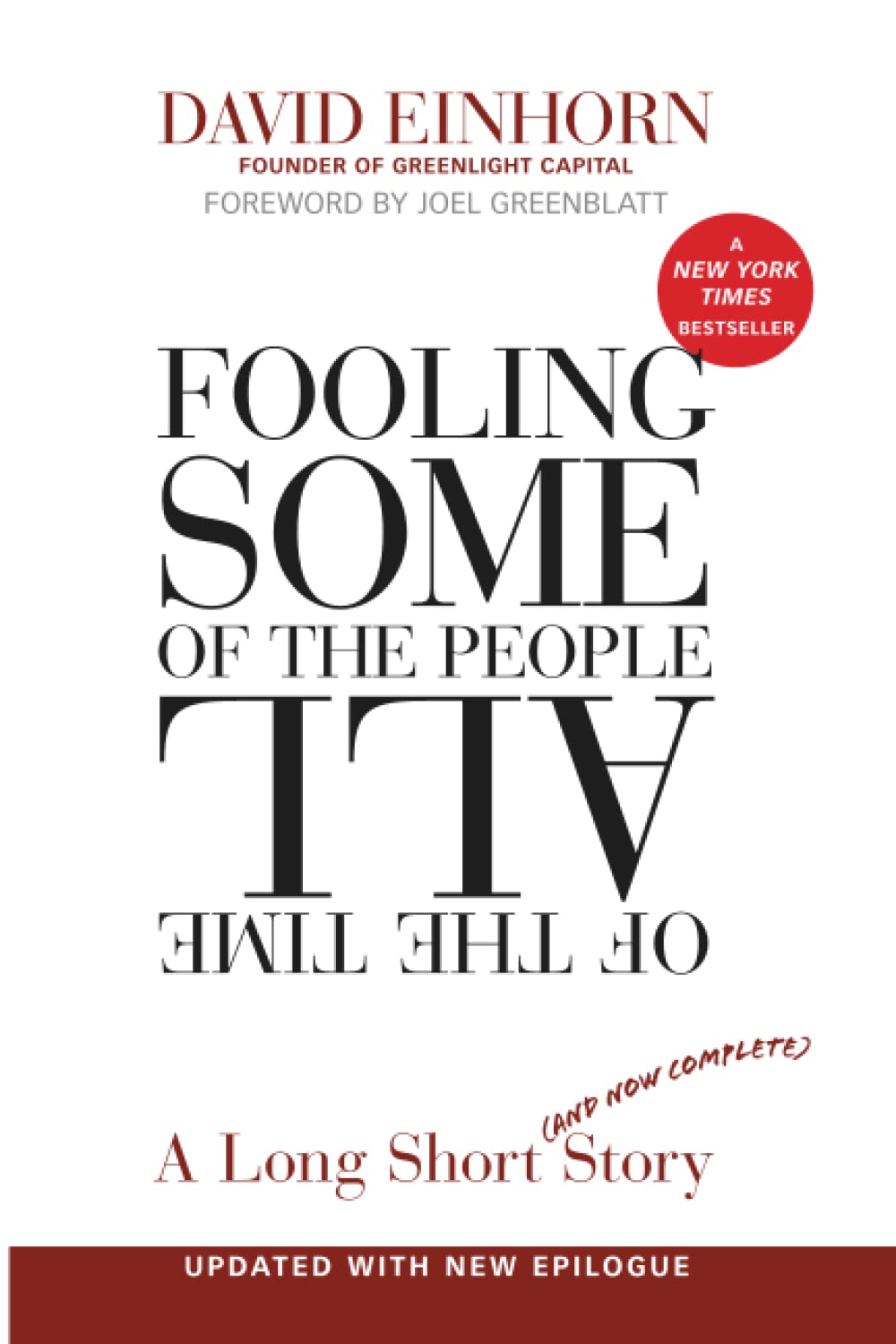 Fooling Some of the People All of the Time, A Long Short (and Now Complete) Story, Updated with New Epilogue cover