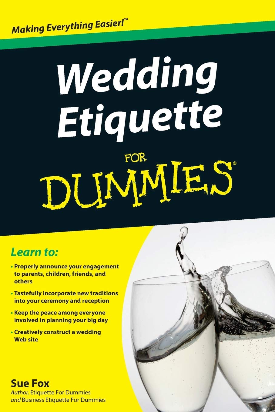 Wedding Etiquette For Dummies cover