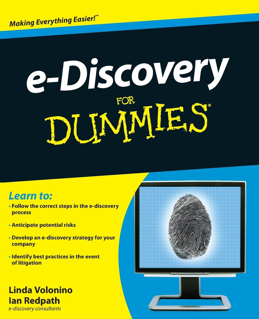 e-Discovery For Dummies cover