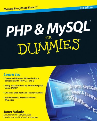 PHP and MySQL For Dummies cover